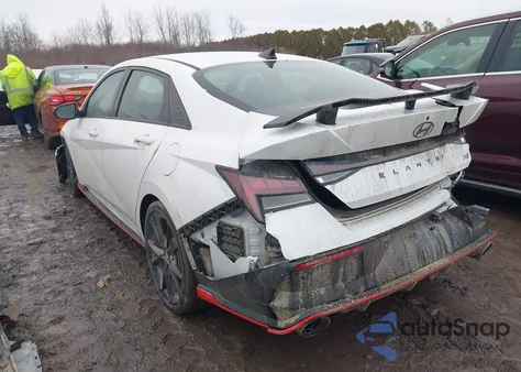2025 Hyundai Elantra N из США, поврежденный, VIN KMHLW4DK9SU029602